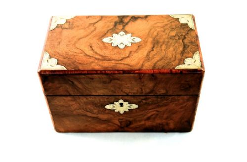 fig 1. Walnut Tea Caddy
