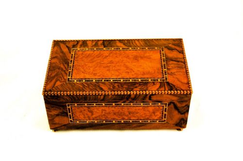 Figured Walnut Table Box