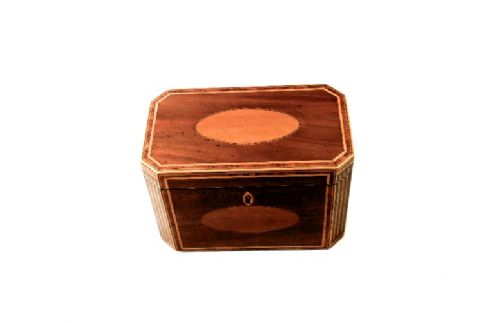 fig 1. Mahogany Tea Caddy
