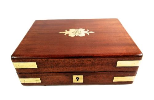 Mahogany Campaign Box