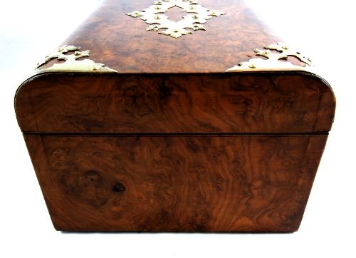 fig 1. Burr Walnut Ladies Box 1860