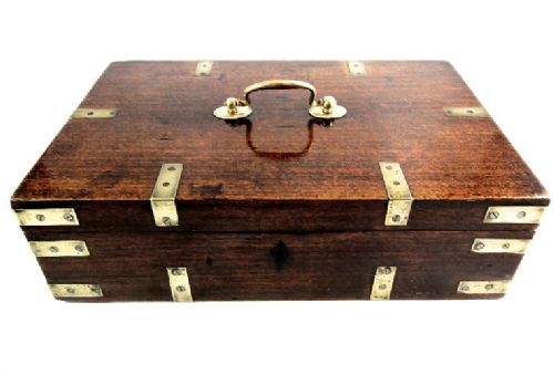 Mahogany Campaign Box C.1800