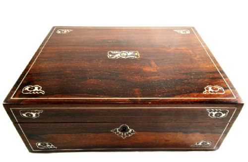 Rosewood Table Box C.1840
