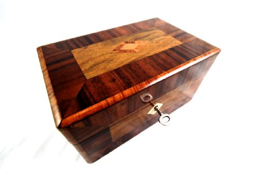 Rosewood Jewellery Box C.1880