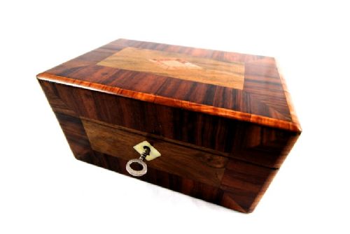 fig 1. Rosewood Jewellery Box c.1880