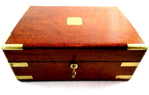Mahogany Campaign Box C.1800