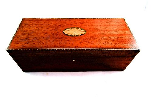fig 1. Mahogany Table Box c.1900