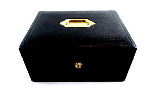 Leather Jewellery Box C.1910