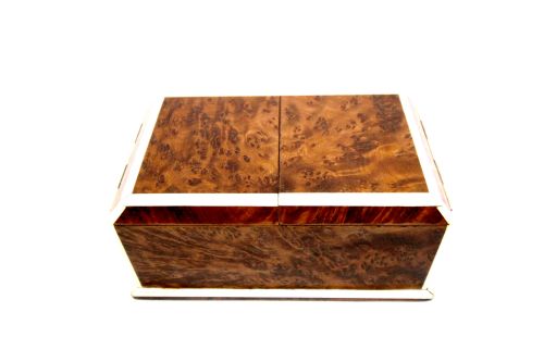 fig 1. Art Deco Amboyna Box c.1930