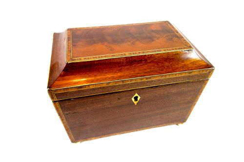 fig 1. Georgian Tea Caddy c.1810