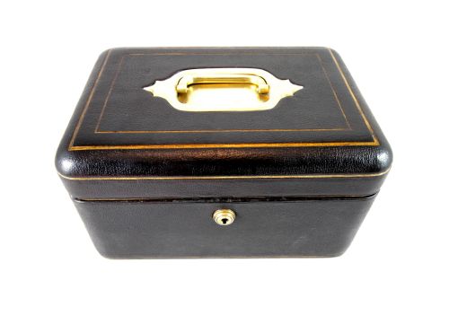 Leather Jewellerybox C.1900
