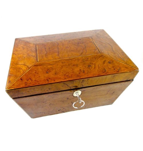 Burr Yew Table Box C.1840