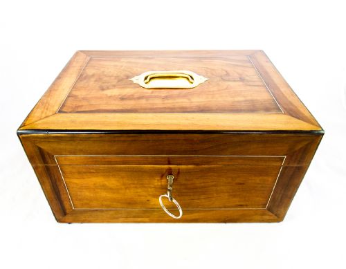 Olive Wood Ladies Box C.1880