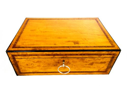 Satinwood Table Box C.1850