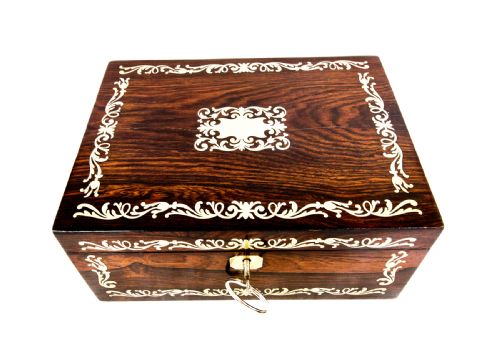 Rosewood Table Box C.1820