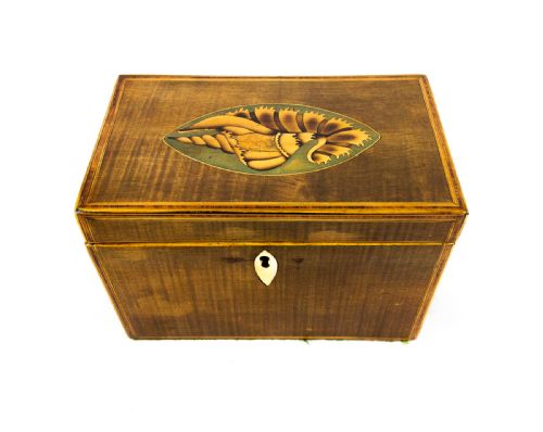 Mahogany Tea Caddy C.1790
