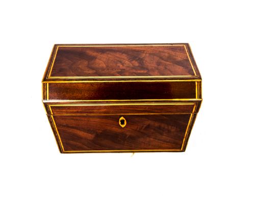 Mahogany Tea Caddy C.1790