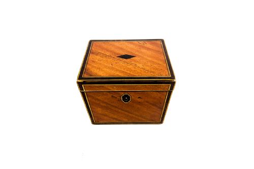 Mahogany Tea Caddy C.1790