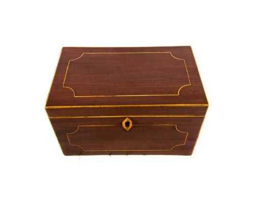 Mahogany Tea Caddy C.1800