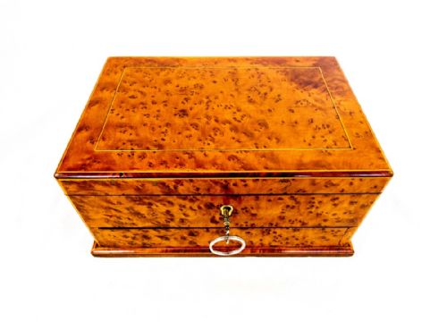 Amboyna Table Box C.1920