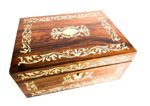 Rosewood Table Box C.1820