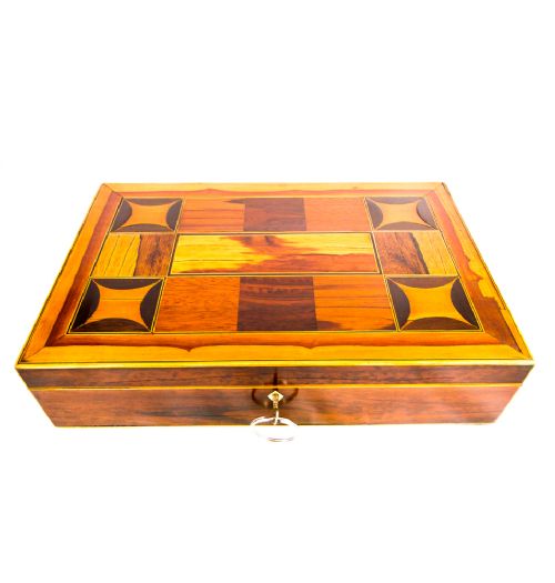 fig 1. Assorted Wood Table Box c.1840