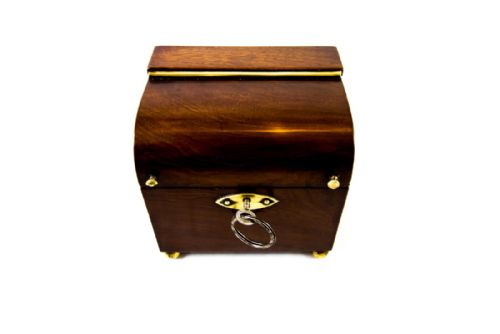Decanter Shape Tea Caddy C.1780