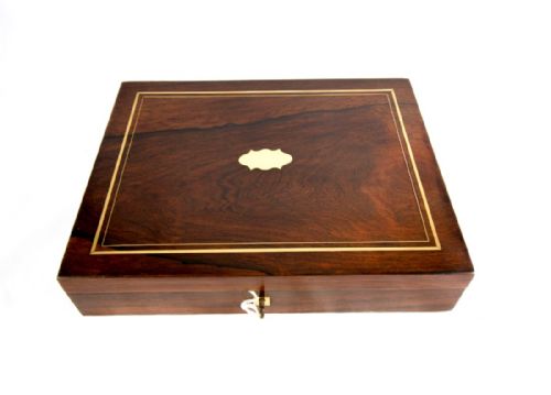 Rosewood Fitted Games Box C.1890