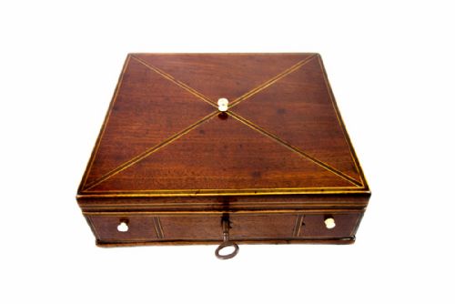 Mahogany Georgian Table Box C.1800