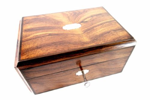 fig 1. Rosewood Table Box c.1840