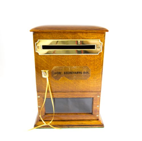 Oak Letter Cabinet C.1900