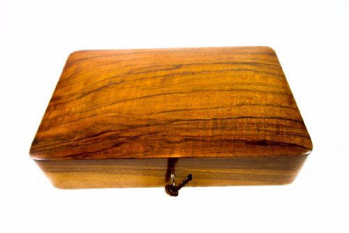 Walnut Jewellery Box C.1900