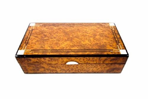 Amboyna Table Box C.1920