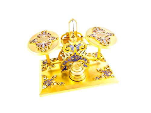 Gold Gilt Scales C.1900