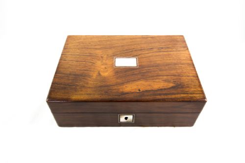 Rosewood Jewellery Box C.1840