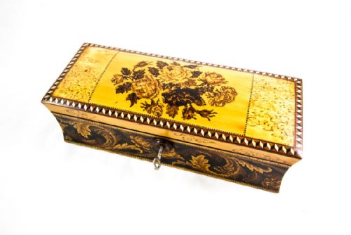 Tunbridge Ware Table Box C.1870