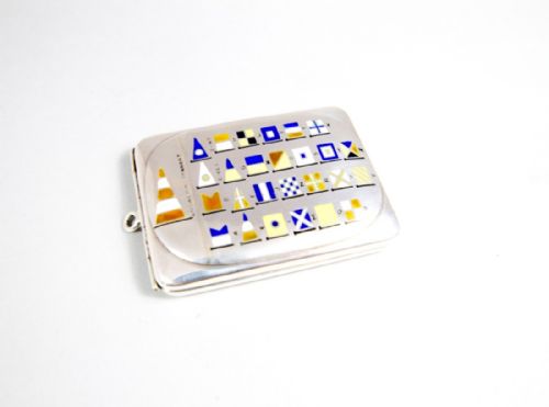 Coded Pocket Case Sterling Silver