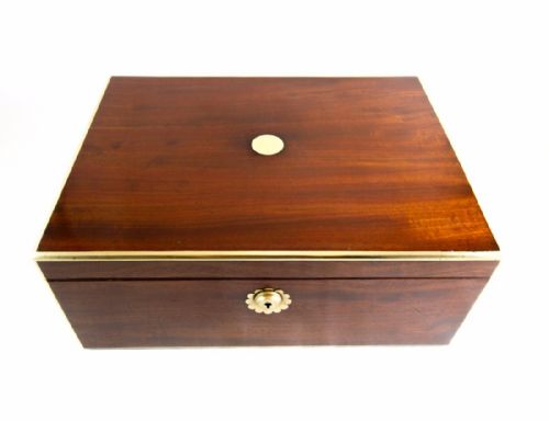 Flamed Mahogany Gent's Box C.1810