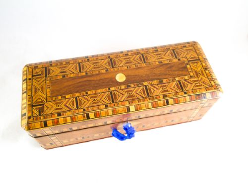 Figured Walnut Dressing Box C.1880