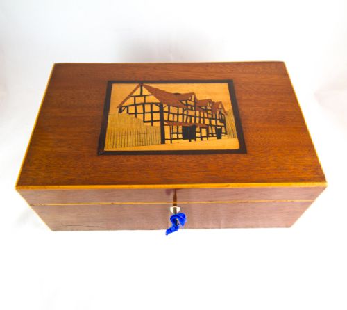 Mahogany Writing Slope C.1890