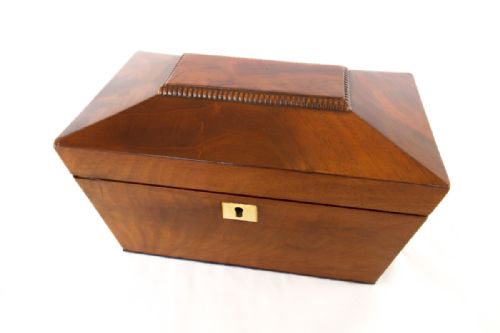 Mahogany Tea Caddy C.1830