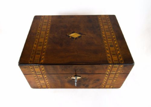 Tunbridge Ware Table Box C.1870