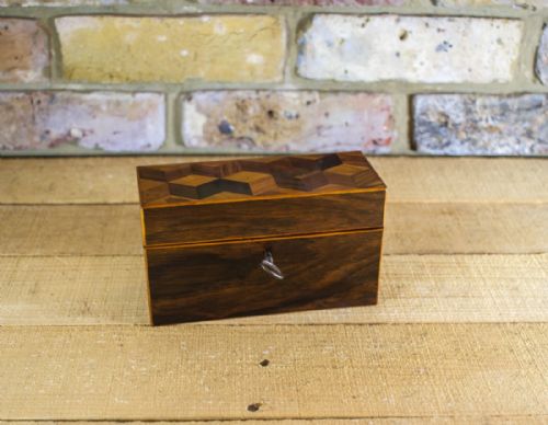 fig 1. Tunbridge ware perfume box c.1860