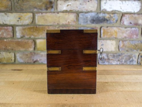 fig 1. Apothecary rosewood Doctors Cabinet c.1820