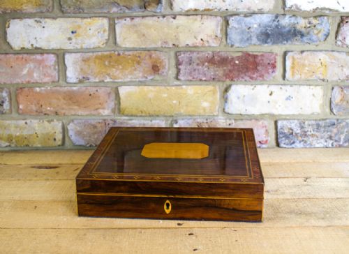 Rosewood Lap Desk C.1800