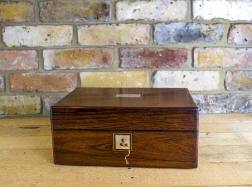 Rosewood Table Box C.1840