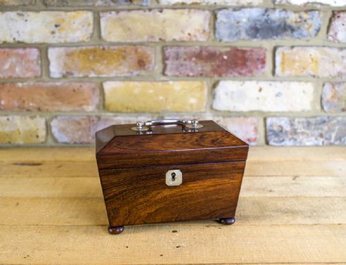 Rosewood Tea Caddy C.1830
