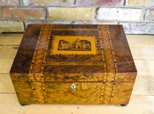 Tunbridge Ware Sewing Box C.1870
