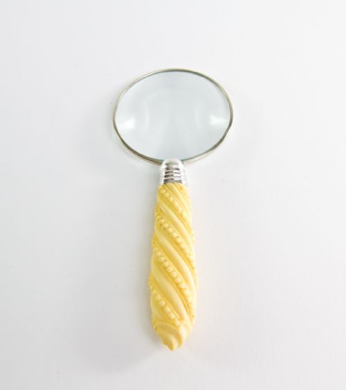 Ivory Mini Magnifying Glass 4.5 Cm C.1890