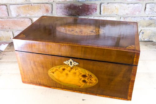 Large Mahogany Writing Slope C.1790